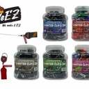 WEEZ LIGHTER CLIP & JAR LIGHTER TETHER & SILICONE STORAGE 24CT JAR