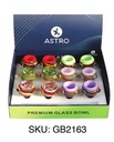 ASTRO PREMIUM GLASS BOWL 14MM 12CT GB2163