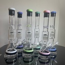 GLASS WATER PIPE WCG30-0059 ASSORTED COLORS