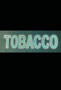 BUSINESS IMAGE SIGN *TOBACCO* WHITE & GREEN 12X48X1.2'' EP-TOBS5MIX-23S