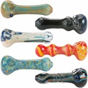 GLASS HAND PIPE MIX CLOOR AND DESINGED