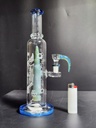 GLASS WATER PIPE EG-38 B ASSORTED COLORS