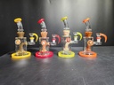 GLASS WATER PIPE HY-083 ASSORTED COLORS