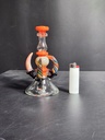 GLASS WATER PIPE EG-24 ASSORTED COLORS