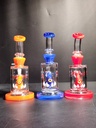 GLASS WATER PIPE CL-803 ASSORTED COLORS