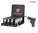 CLICKIT FIDGET WINDPROOF GUN LIGHTER GH-8896 BOX OF 20