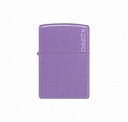 ZIPPO LIGHTER REG SMOKY LAVENDER MATTE LTR DESIGN 46681