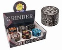 ROCKIN ROLL SKULL GRINDER 6PC/1CT #63001-1