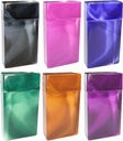 CIGARETTE CASE 100MM SOLID ASSORTED COLORS 12PC/1CT [1CT/12BX] #30489