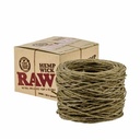 RAW HEMP WICK 250FT / 76METERS BEESWAX