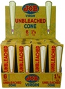 JOB 1 1/4 VIRGIN UNBLEACHED CONE 6PC/1CT [1CT/00BX]