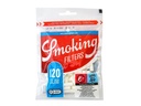 SMOKING BLUE SLIM SIZE FILTERS 15MM X 6MM 120CT BOX OF 30