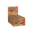 ZIG ZAG KING SIZE UNBLEACHED CONES 3CT BOX OF 24 [1CT/00BX]