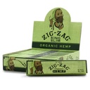 ZIG ZAG KING SLIM ORGANIC HEMP SLOW BURNING 24 BOOKLETS [1CT/00BX]