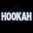 BUSINESS IMAGE SIGN LED (HOOKAH) DESIGN