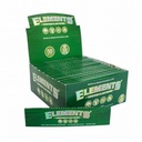 ELEMENTS GREEN CONNOSSEUR KING SIZE SLIM ROLLING PAPER + TIPS 24CT