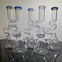 GLASS WATER PIPES XT-0028 (16in, 1460g)