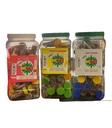 INFUSED GARBA MIX IN JAR ASSORTED SIZES AND FLAVORS 25 & 45CT